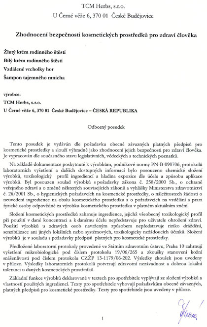 Schvlen Nrodn referenn laborato pro kosmetiku o zdravotn nezvadnosti krm a ampnu